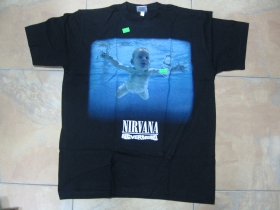 Nirvana pánske tričko čierne 100%bavlna 